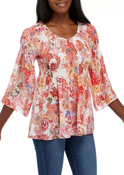 flora ivy|floral and ivy women's tops.